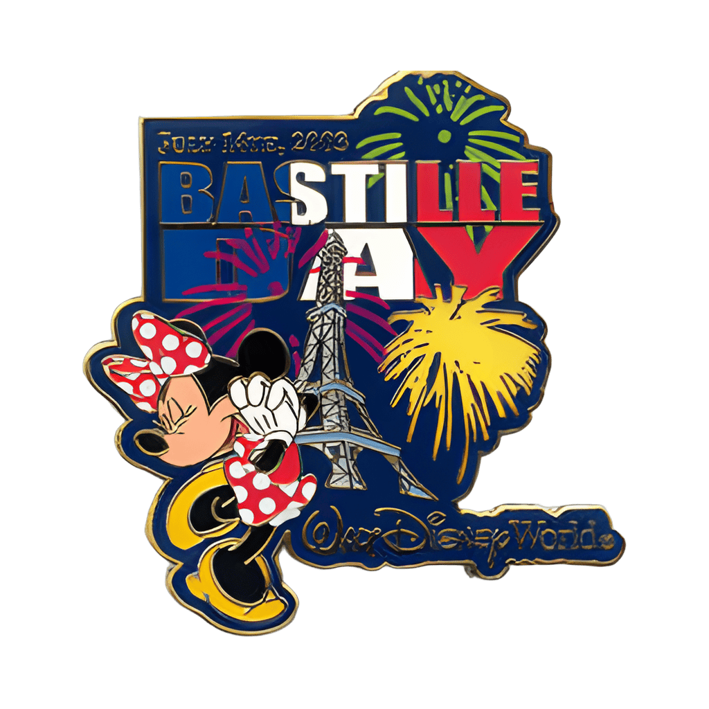 Minnie Mouse and Eiffel Tower Disney pin