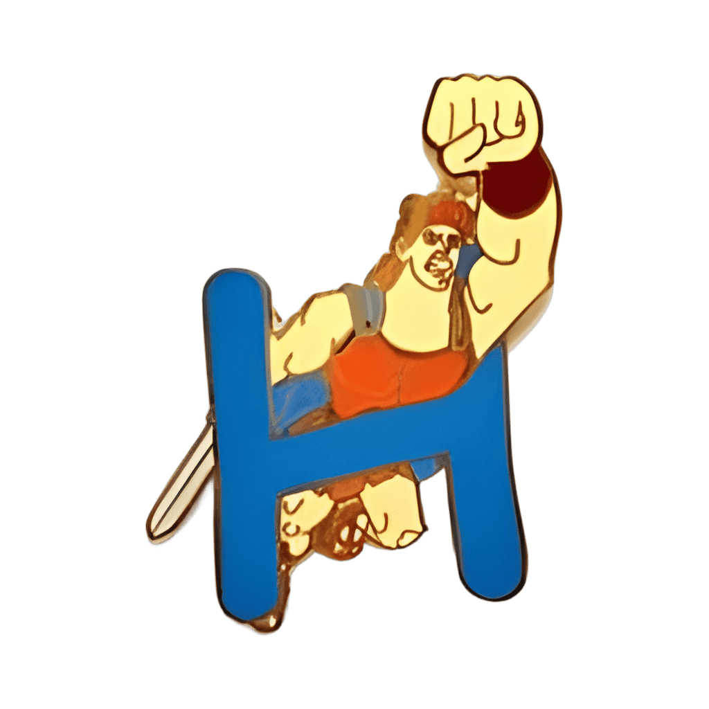 H is for Hercules Disney pin