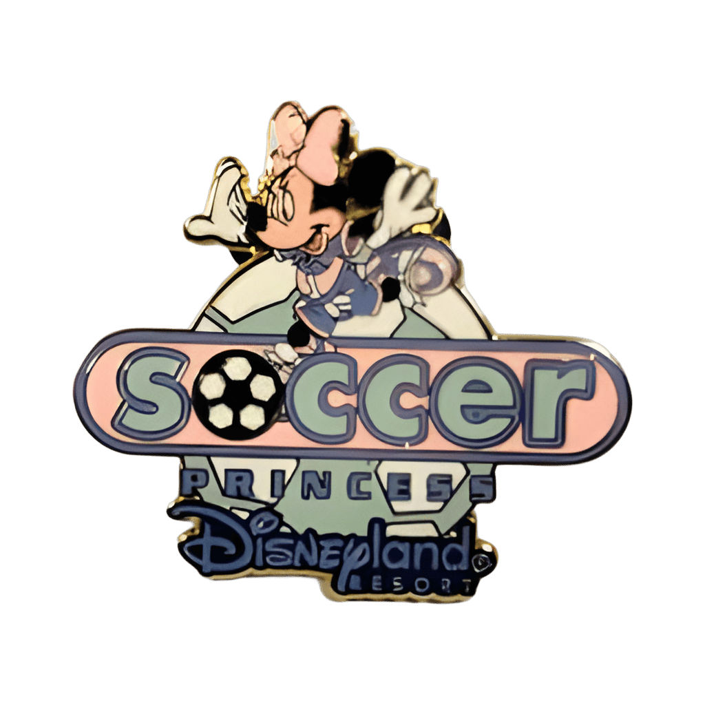 Soccer Princess Minnie Disney pin