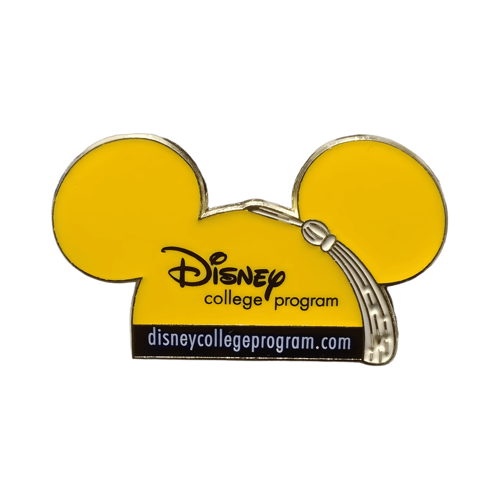 Yellow Graduate Ear Hat Disney pin