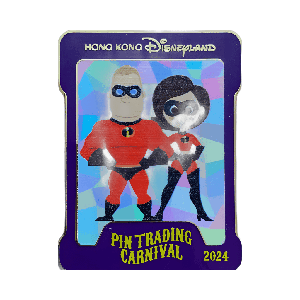 Incredibles Mr. & Mrs. Disney pin