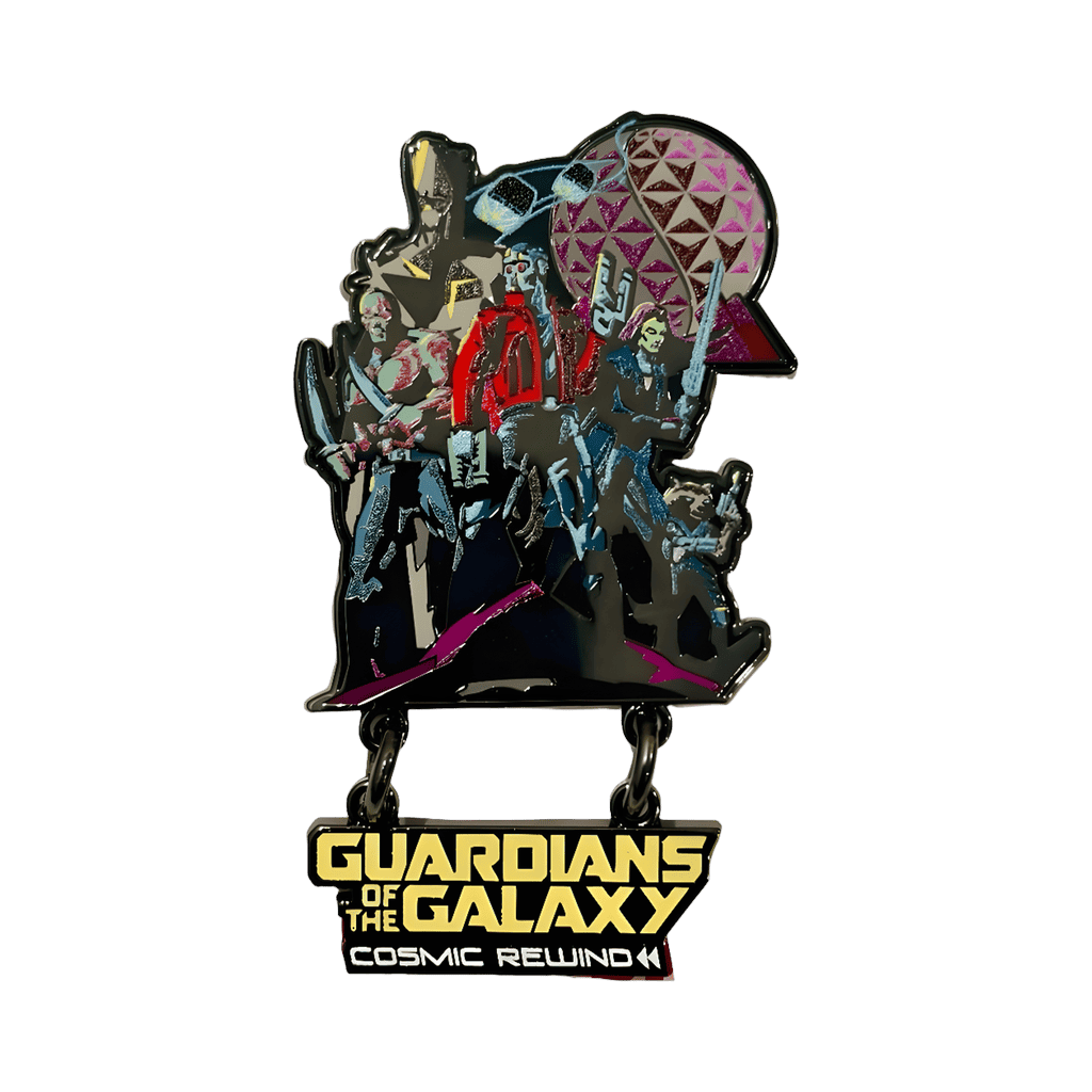 Cosmic Rewind Disney pin