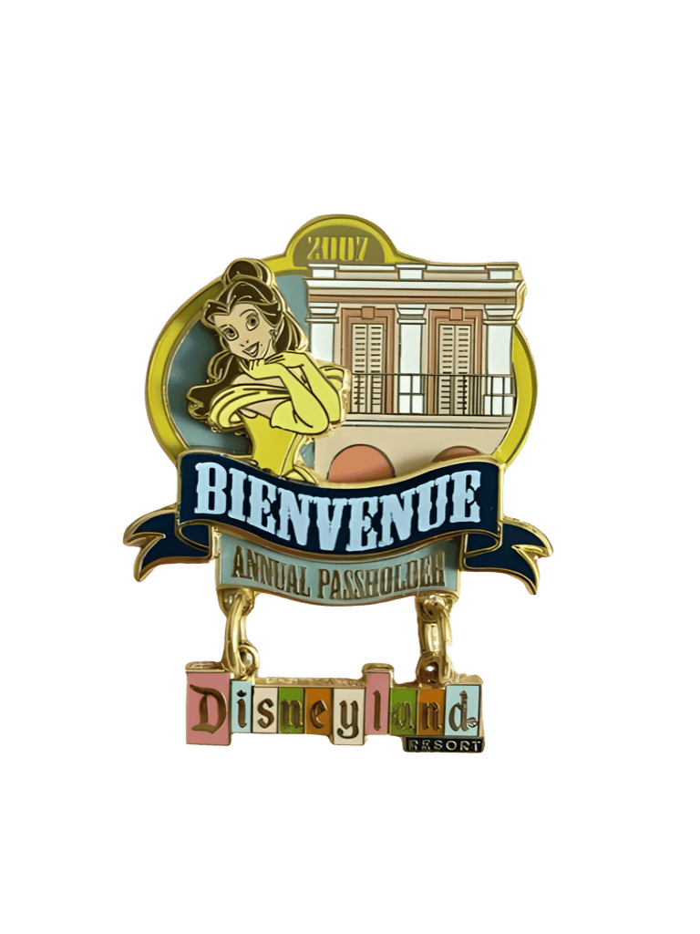 Belle Disney pin