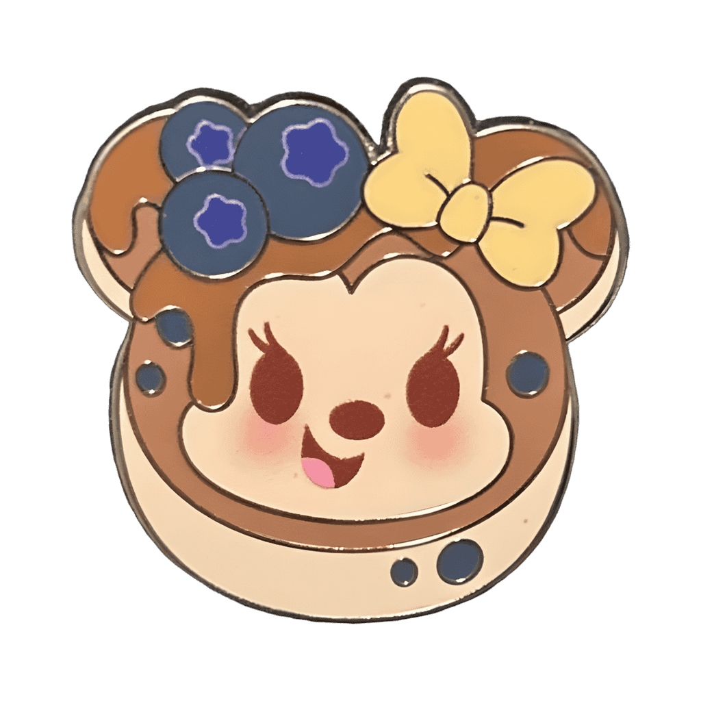 Minnie Blueberry Pancake Disney pin