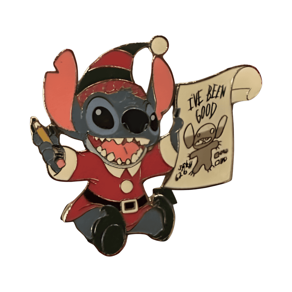 Stitch Elf - I've Been Good Disney pin