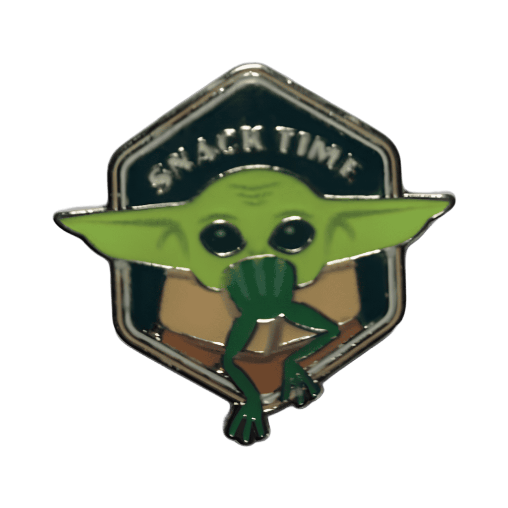 Bioworld Domed Enamel - Child Snack Time Disney pin