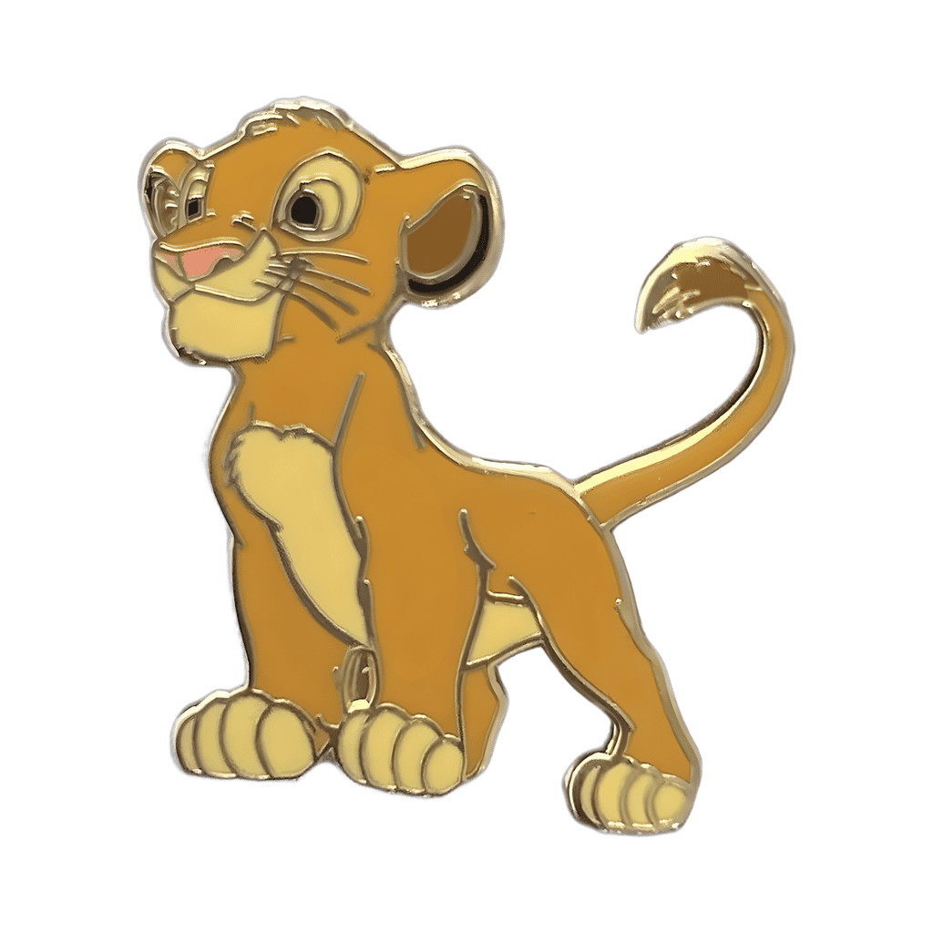 Young Simba Disney pin