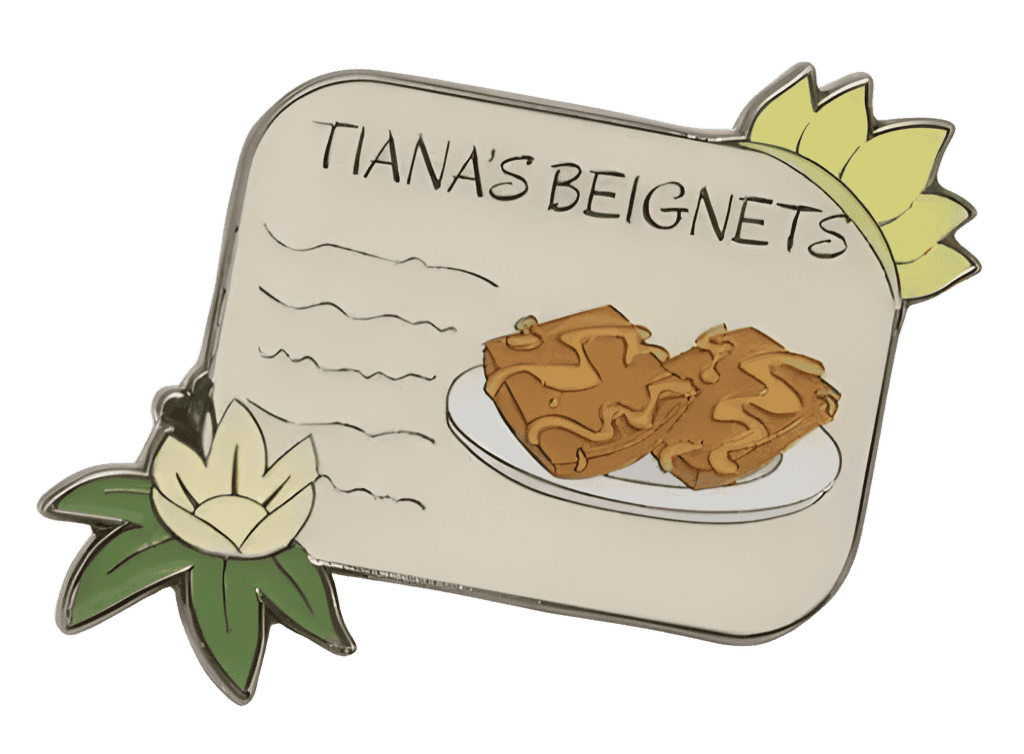 Tiana's Beignets Disney pin