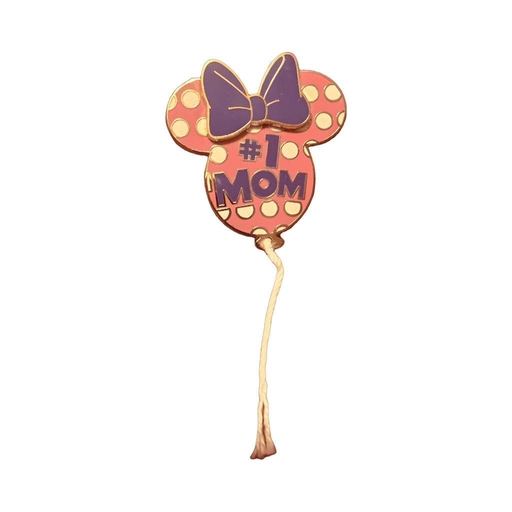 #1 Mom Balloon Disney pin