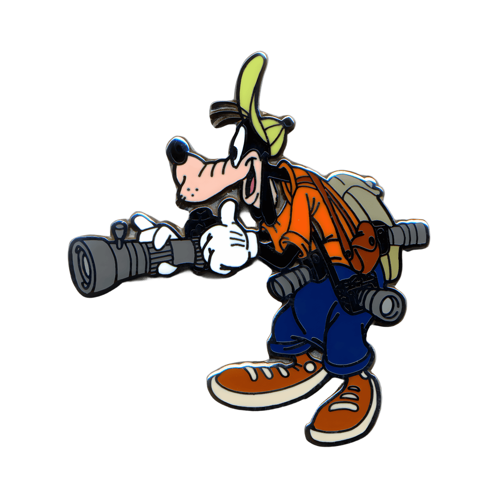 Tourist/Photographer Goofy with Cameras Disney pin