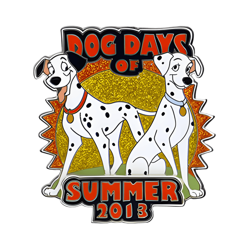 2013 - Dog Days of Summer - Pongo and Perdita Disney pin