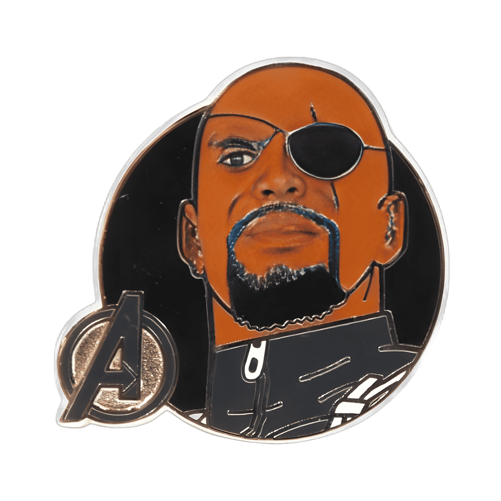 Nick Fury Disney pin