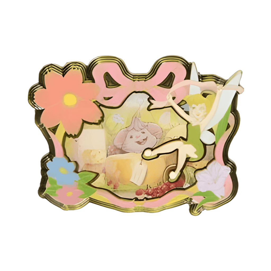 Tinker Bell with Cheese the Mouse Disney pin