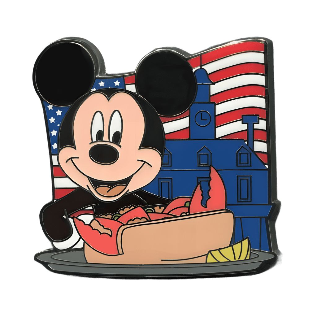 Mickey Mouse in America Disney pin