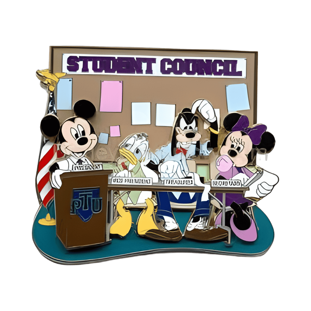 Student Council Jumbo Disney pin