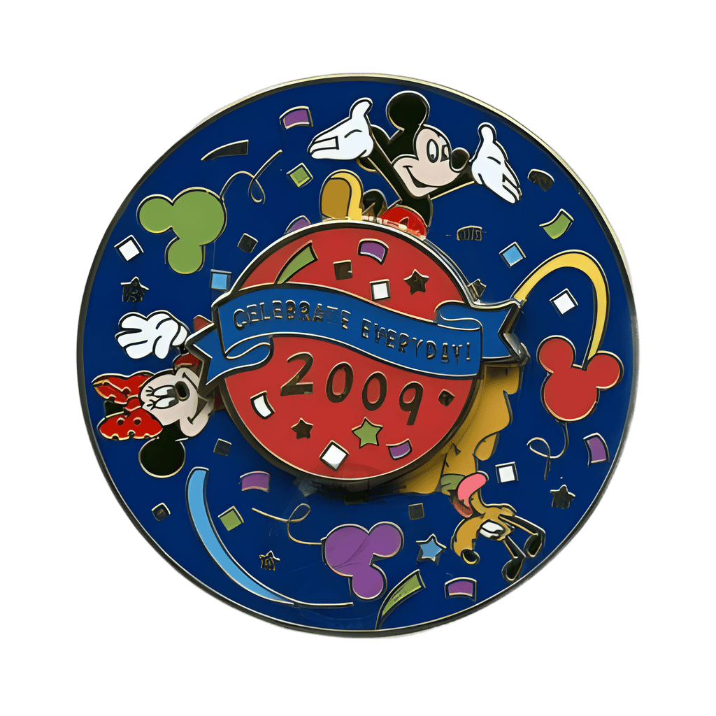 Minnie, Mickey & Pluto Spinner Disney pin
