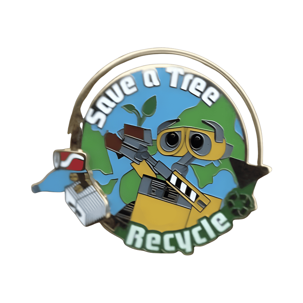 Save A Tree, Recycle - Wall-E Disney pin