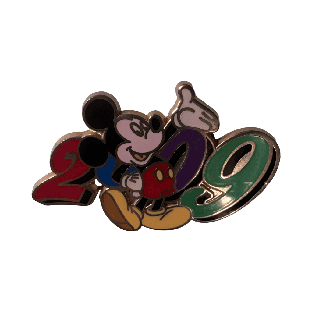 Mickey Mouse 2009 New Years Pin Disney pin