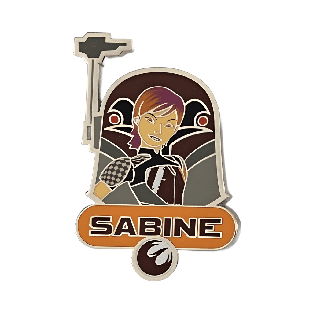 Sabine Wren Disney pin