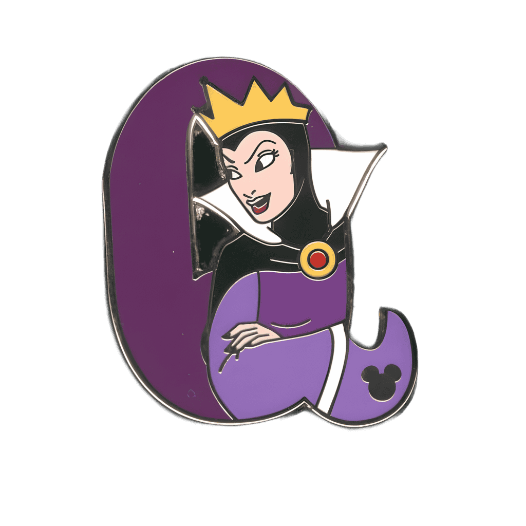 Q for Queen (Evil) Disney pin