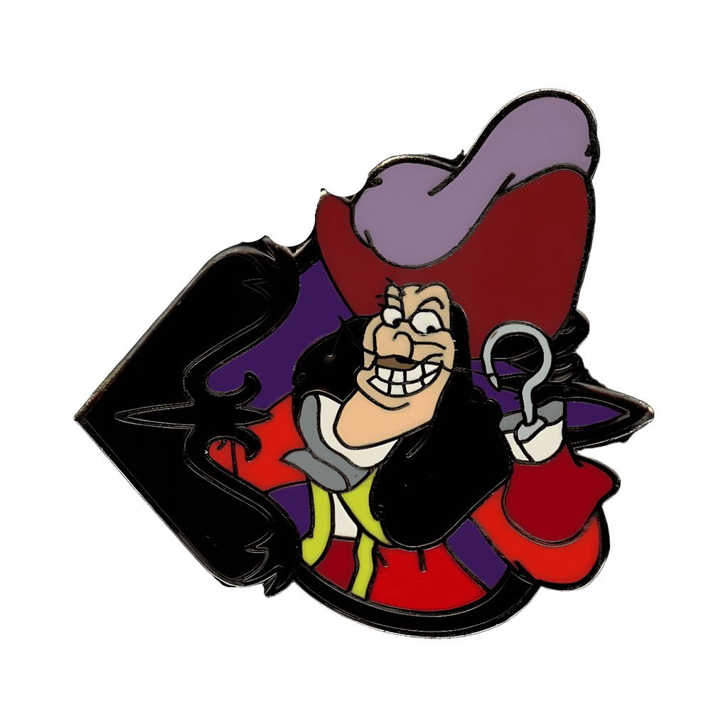 Captain Hook: pin 4 of 5 Disney pin