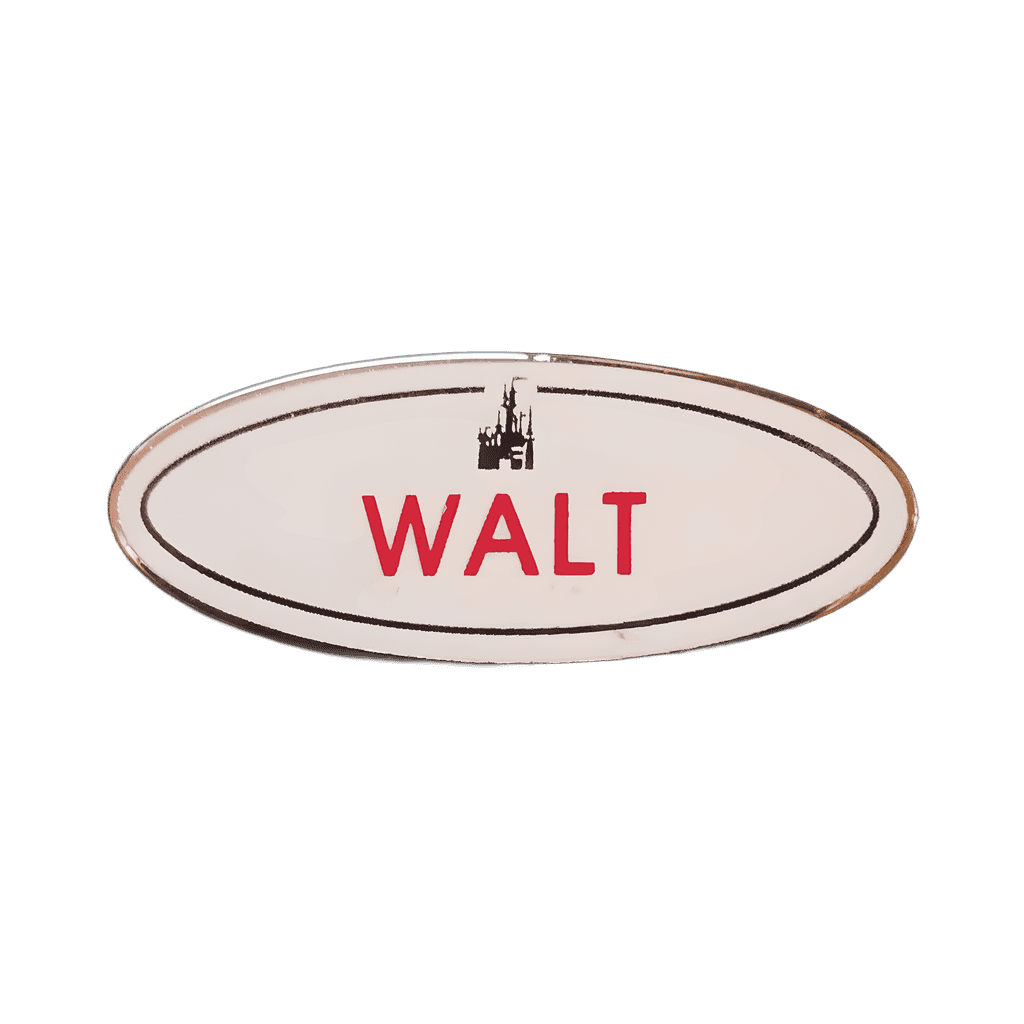 White - Castle Logo Disney pin