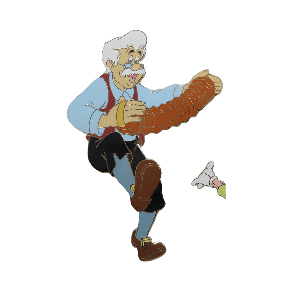 Geppetto Dancing Disney pin