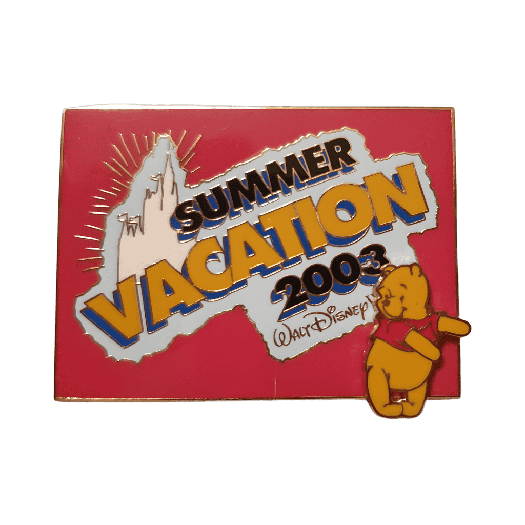 Summer Vacation 2003 - Winnie the Pooh Disney pin