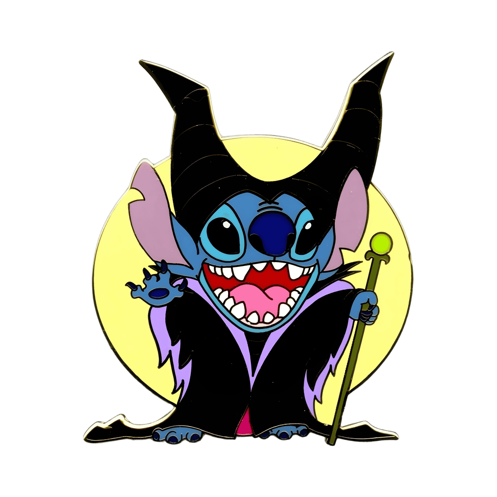 Stitch as Maleficent Disney pin