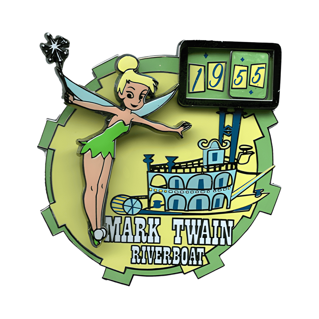 Mark Twain Riverboat - Tinker Bell Disney pin