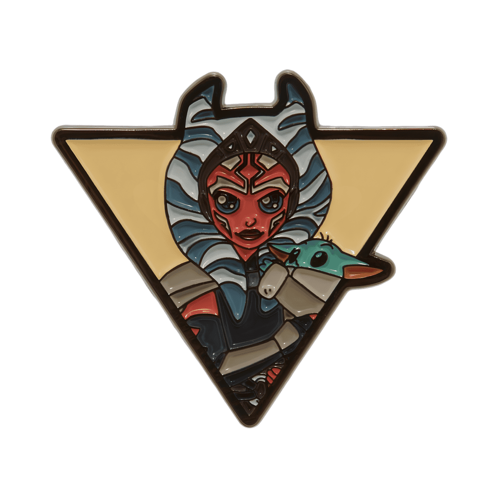 Chibi Ahsoka & Grogu Disney pin