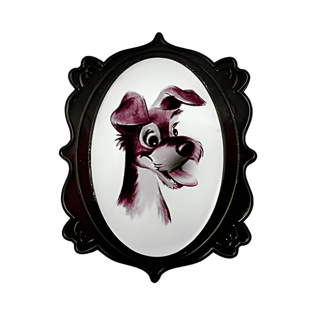 Tramp Portrait Disney pin