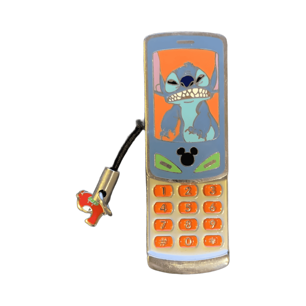 Stitch - Blue and Orange Phone Disney pin