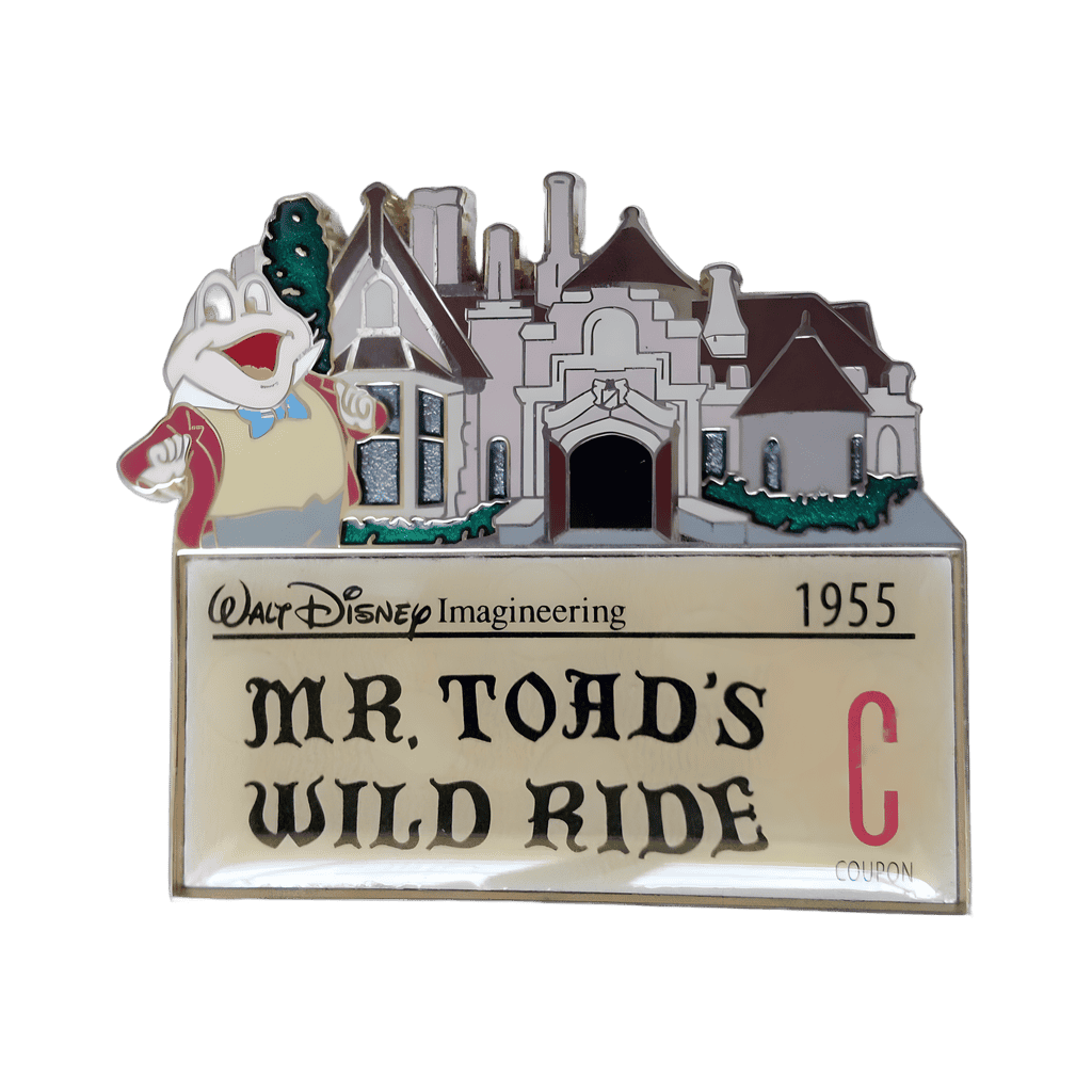 Mr. Toad's Wild Ride Disney pin