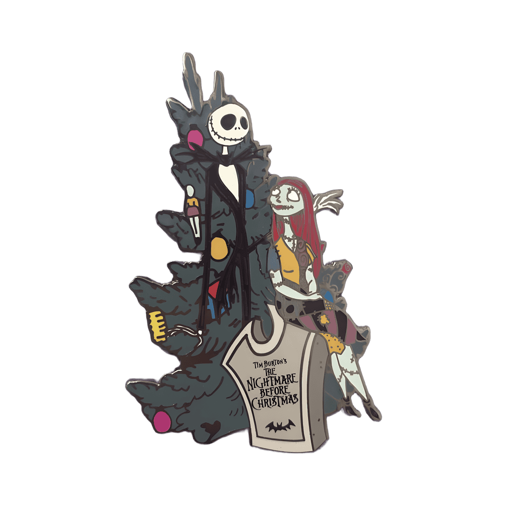 Jack & Sally Christmas Disney pin