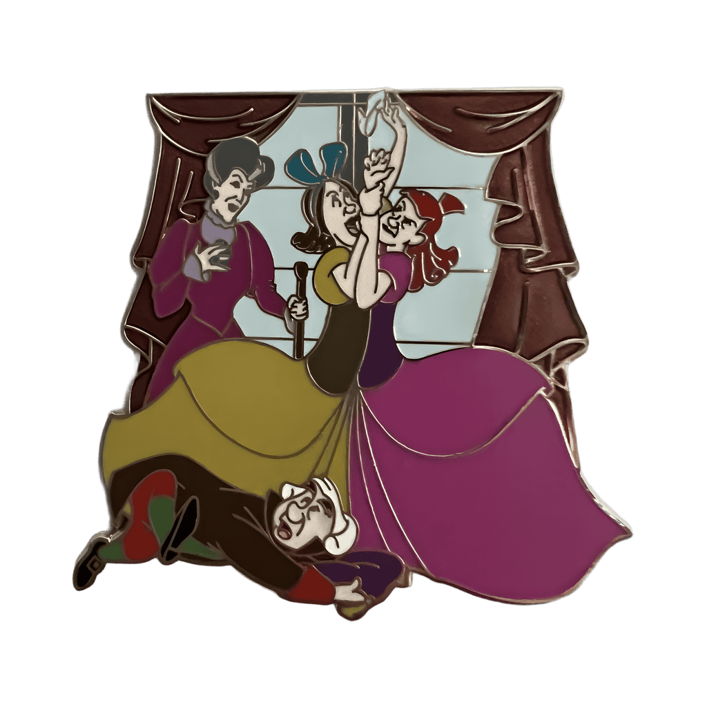 Anastasia, Drizella, and Lady Tremaine Disney pin