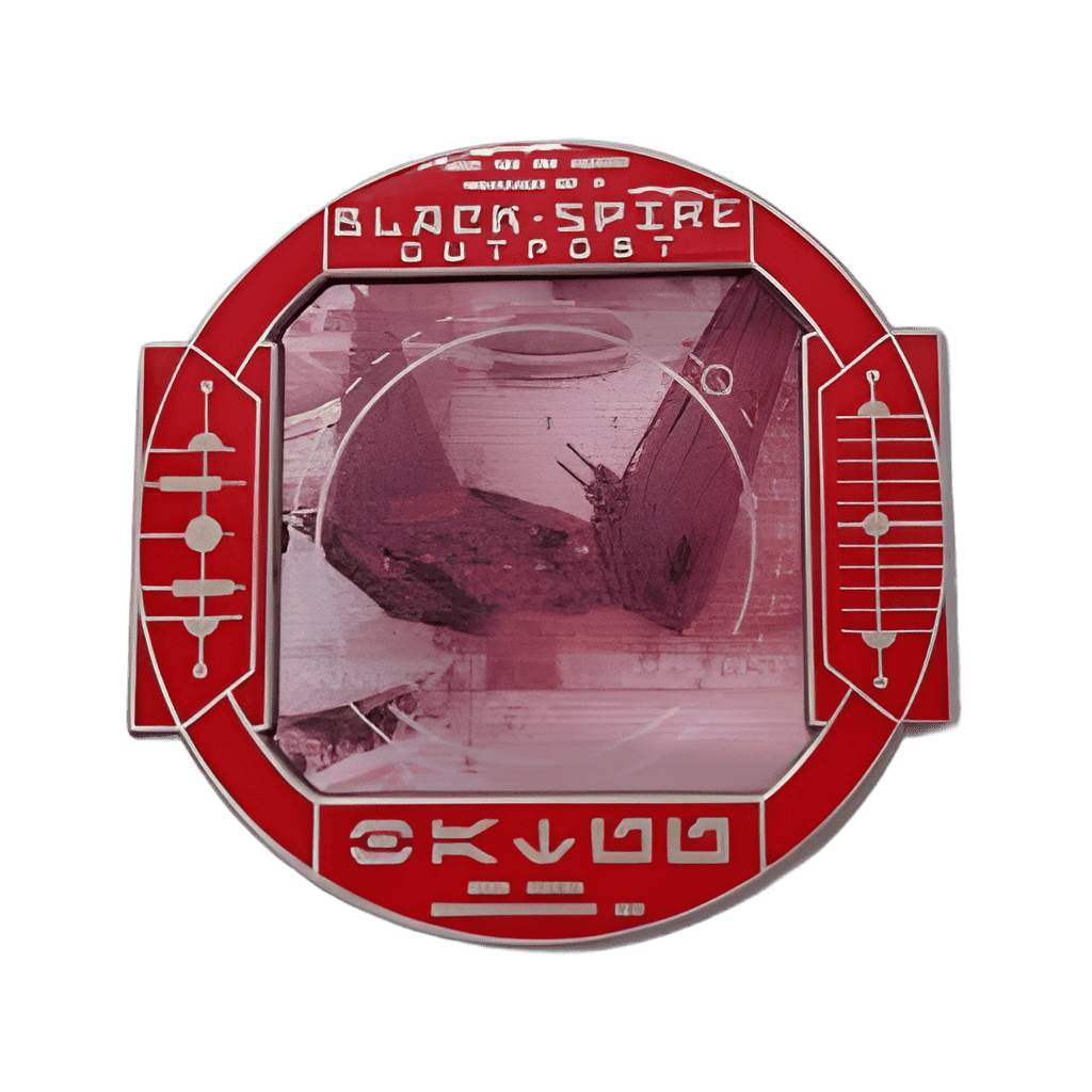 Black Spire Outpost - Kylo Ren's Command Shuttle Disney pin