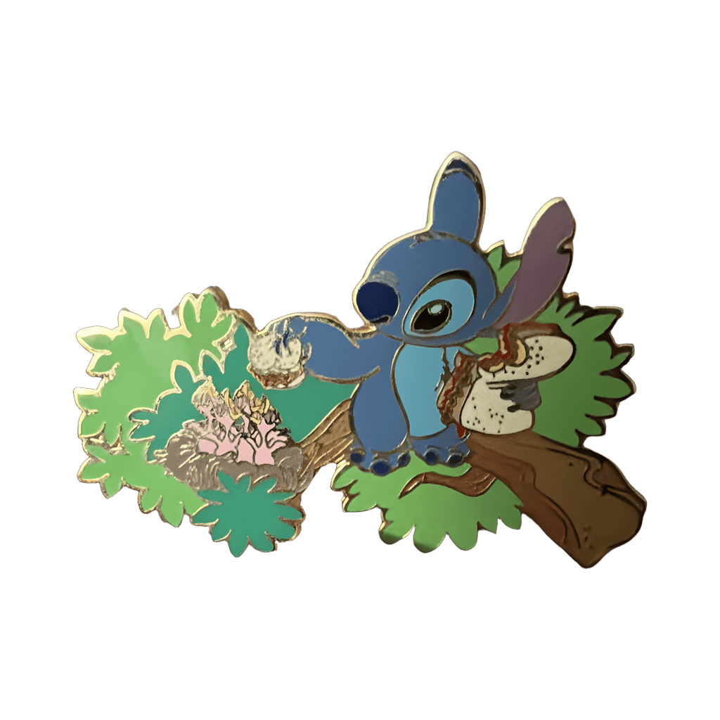 Stitch Feeding Baby Birds Disney pin