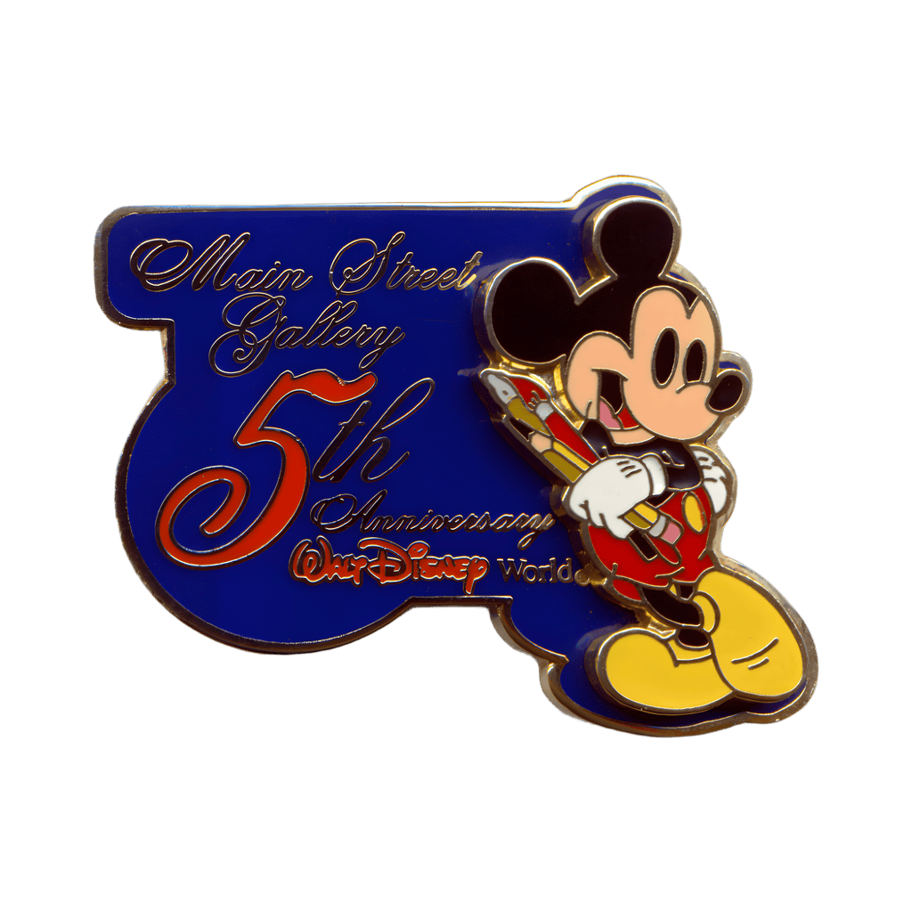 Main Street Gallery - 5th Anniversary - Mickey with Artist Tools Disney pin