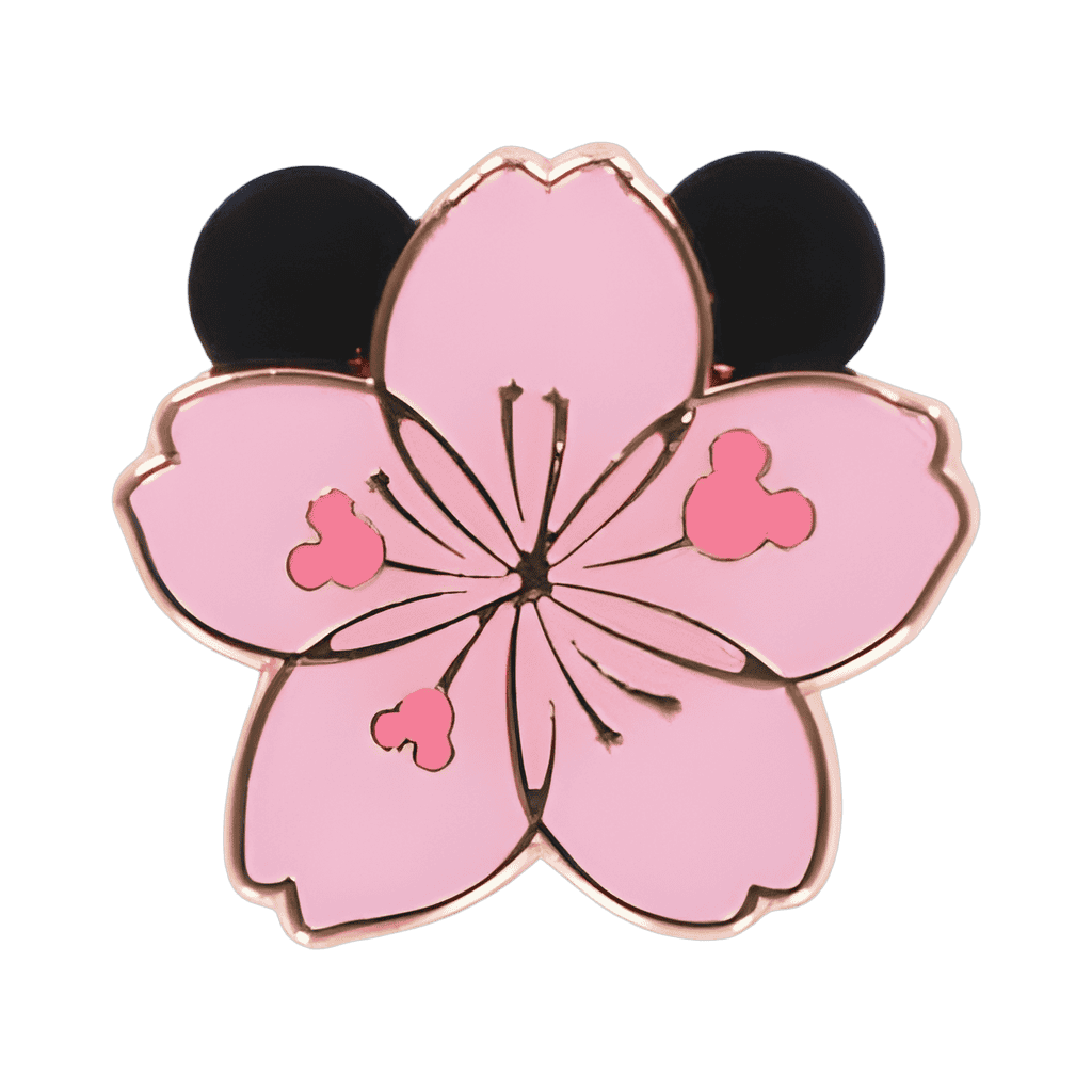 Flower Disney pin