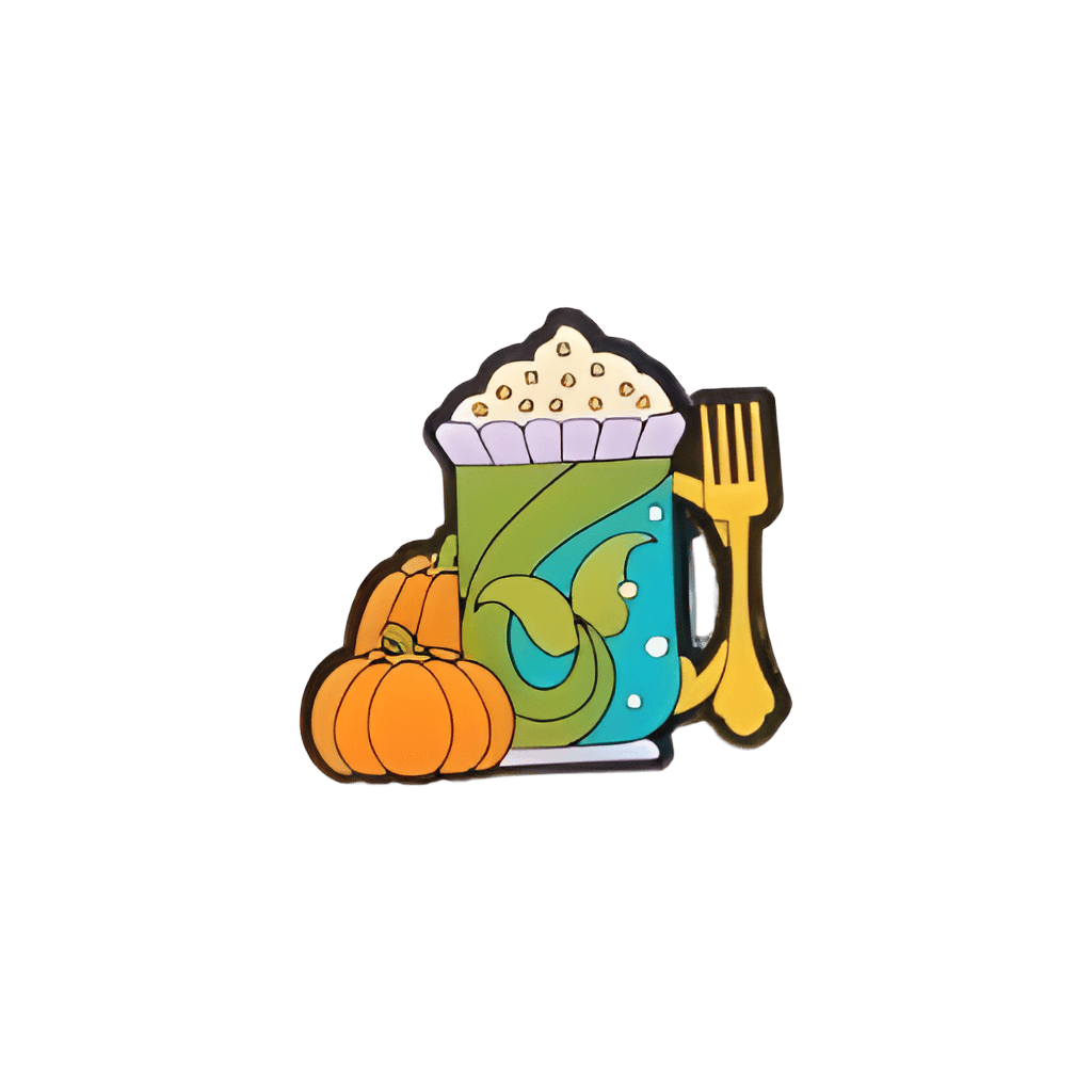 Pumpkin Spice Ariel Disney pin