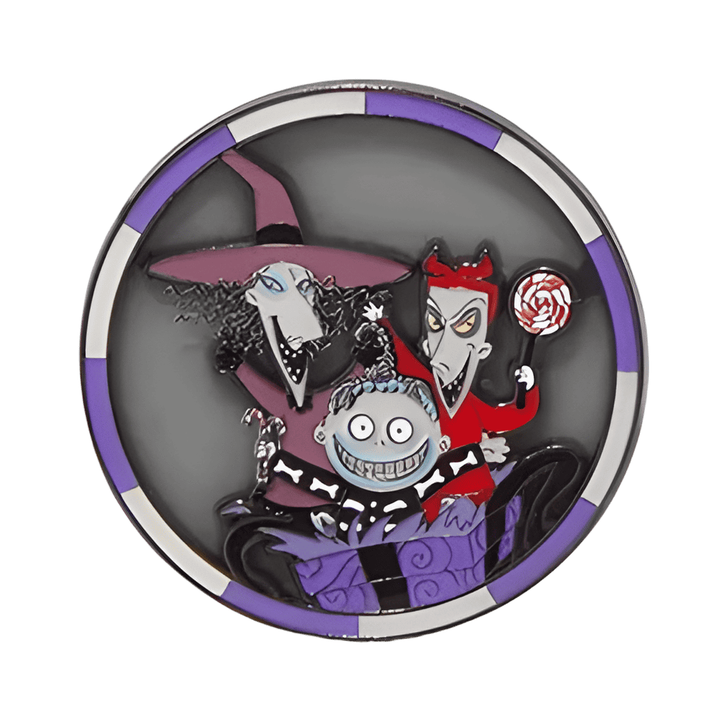 Lock, Shock, Barrel Poker Chip Disney pin