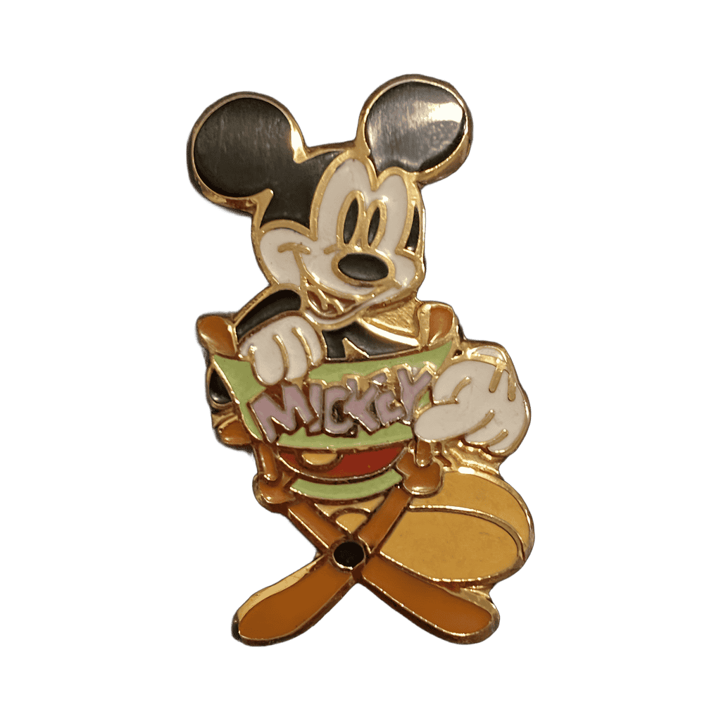 Mickey in Directors chair R. Quade Disney pin