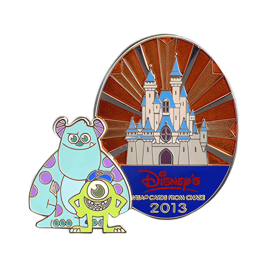 Sulley and Mike Disney pin