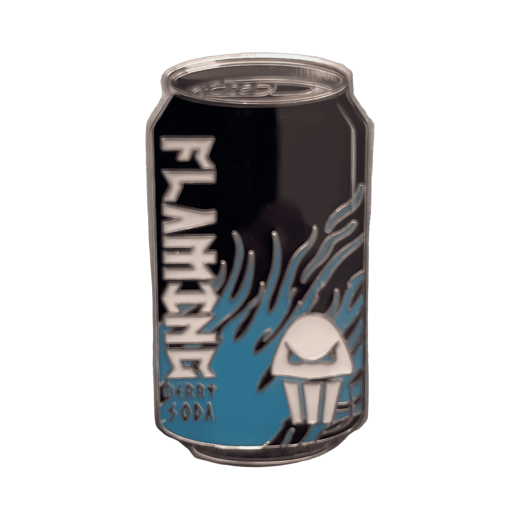 Hades - Flaming Berry Soda Disney pin