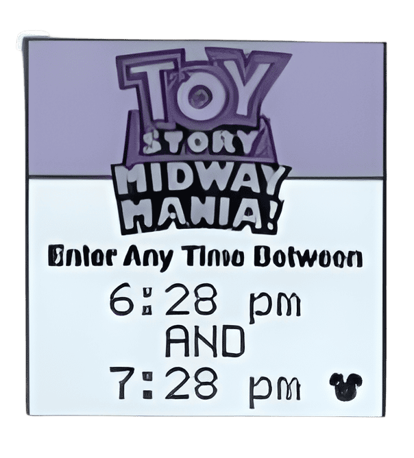Toy Story Midway Mania Disney pin