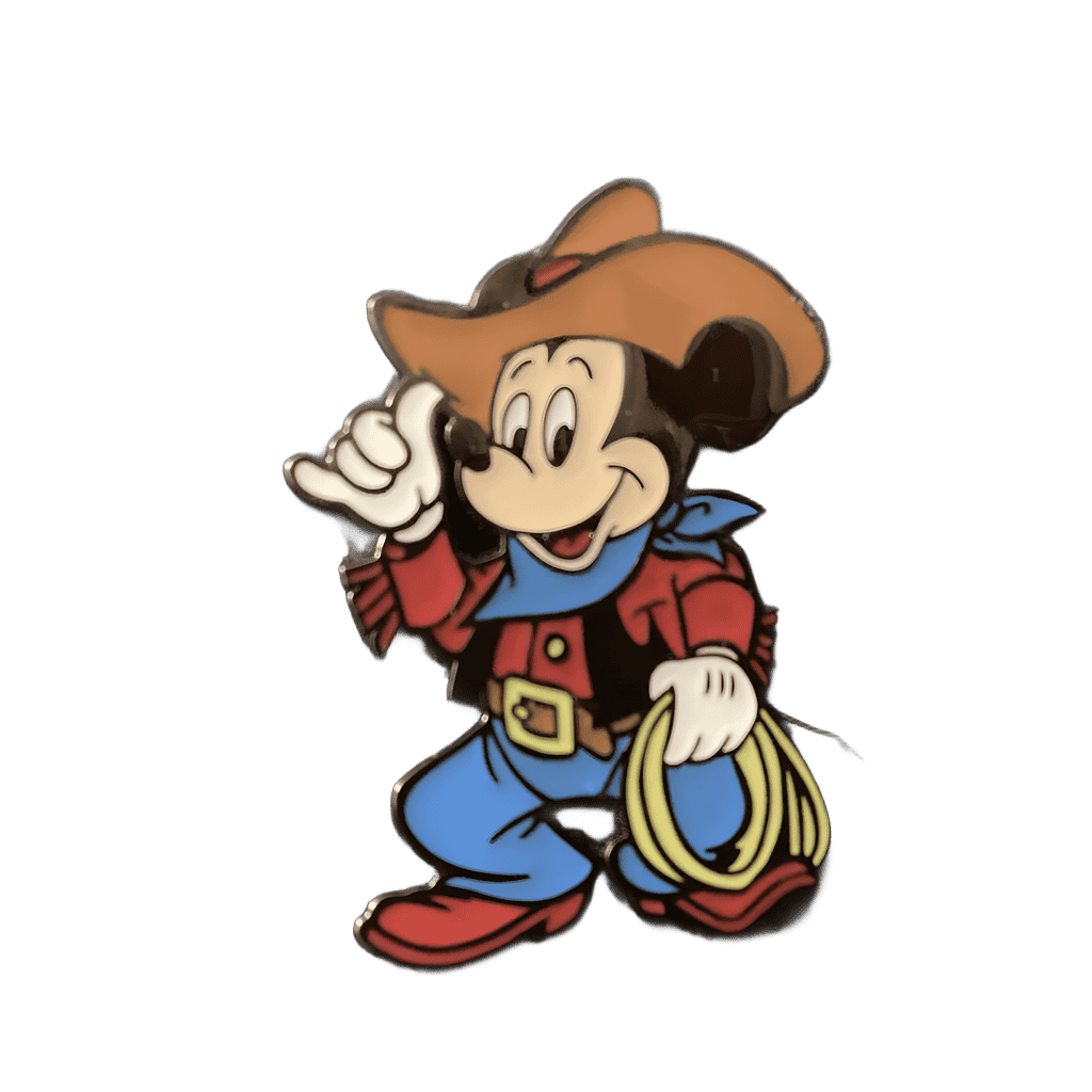 Mickey cowboy Disney pin