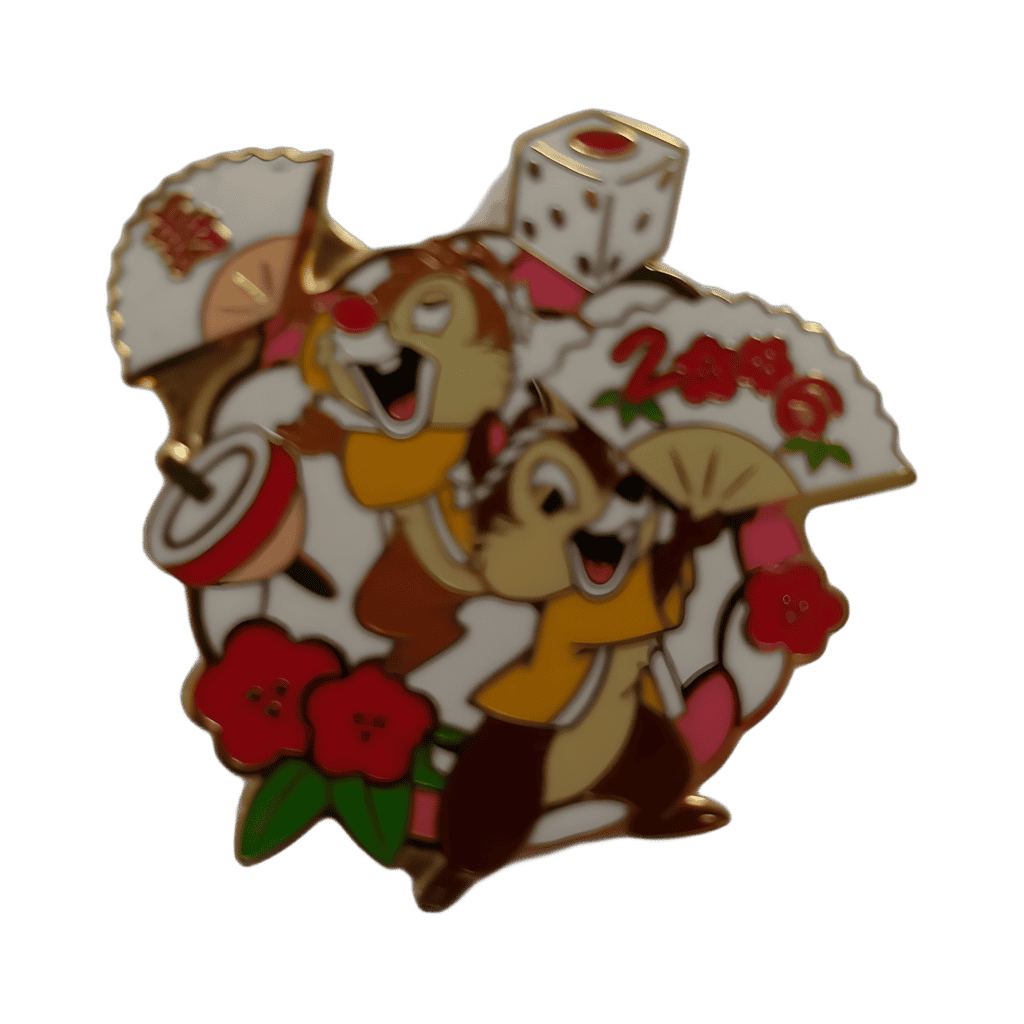 Chip & Dale Disney pin