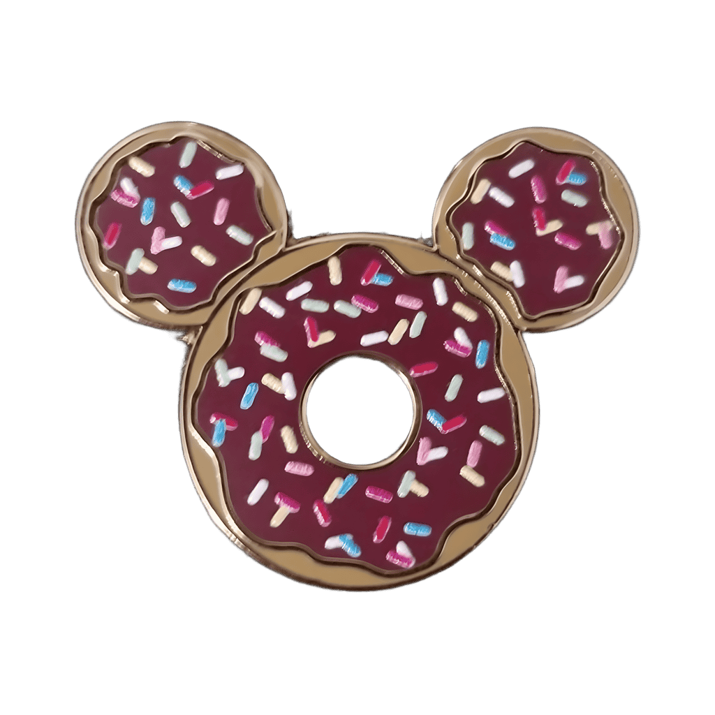 Chocolate Mickey Donut Disney pin