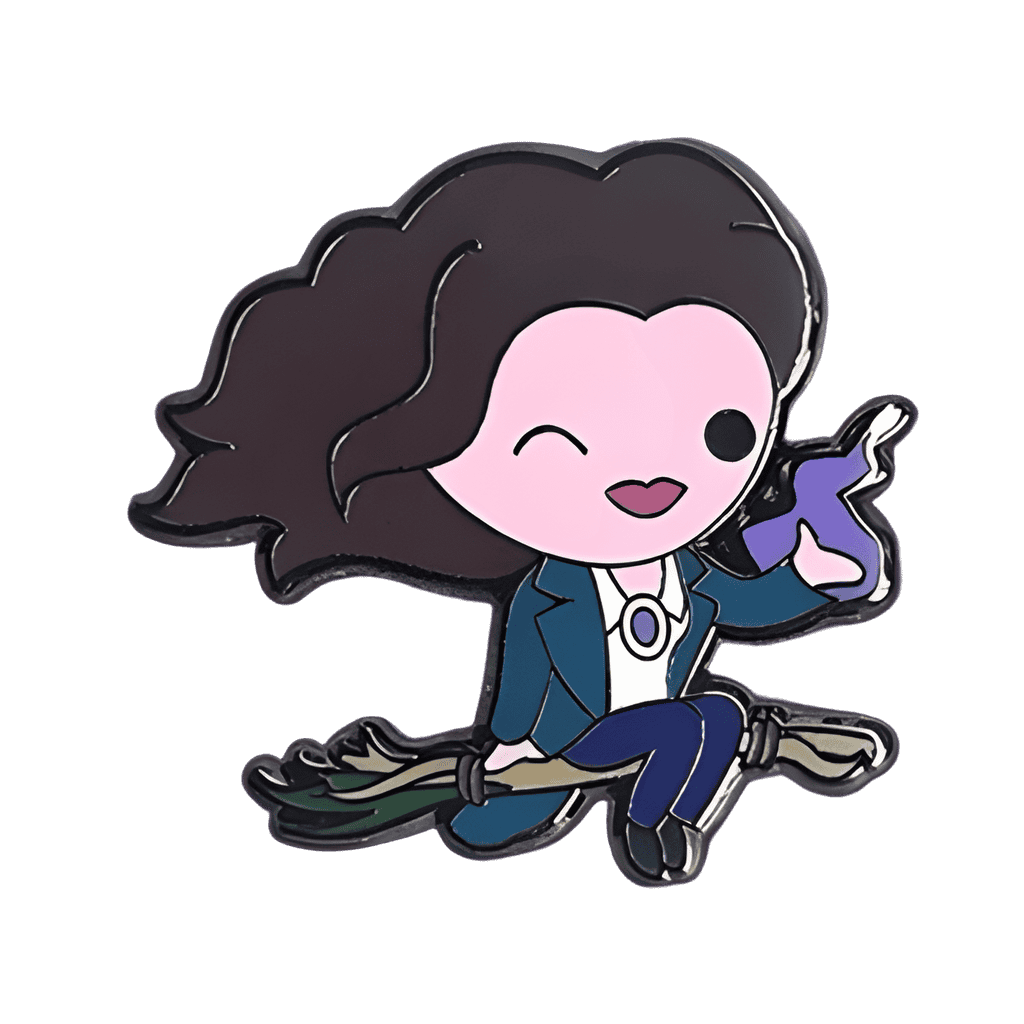 Broom Riding Agatha Harkness Disney pin